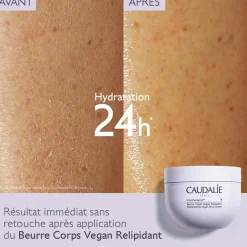 CAUDALIE Crèmes Corps^Beurre Corps Vegan Relipidant au Beurre de Karité