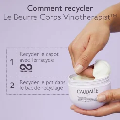 CAUDALIE Crèmes Corps^Beurre Corps Vegan Relipidant au Beurre de Karité
