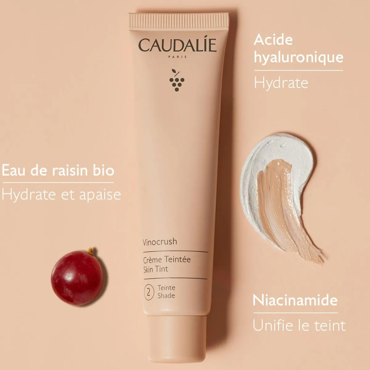 CAUDALIE Bonne Mine|Cc Crèmes^CC Crème - Teinte 2