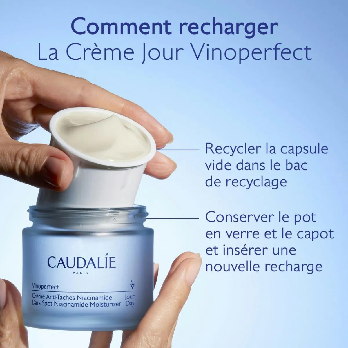 CAUDALIE Éclat, Anti-Taches|Recharges^Crème Anti-Taches à la Viniférine & Niacinamide - Recharge