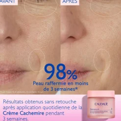 CAUDALIE Anti-Rides, Fermeté|Crèmes & Fluides^Crème Cachemire Redensifiante au Resvératrol, alternative au Rétinol - Recharge