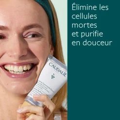 CAUDALIE Masques, Gommages & Peelings|Démaquillants & Nettoyants^Crème Gommante Douce aux Micro Billes de Jojoba
