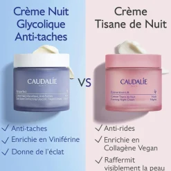 CAUDALIE Éclat, Anti-Taches|Recharges^Crème Nuit Anti-Taches à la Viniférine & Acide Glycolique - Recharge