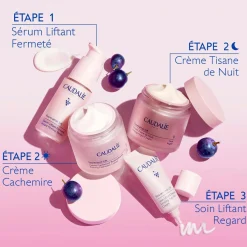 CAUDALIE Anti-Rides, Fermeté|Crèmes De Nuit^Crème Tisane de Nuit au Resvératrol, alternative au Rétinol