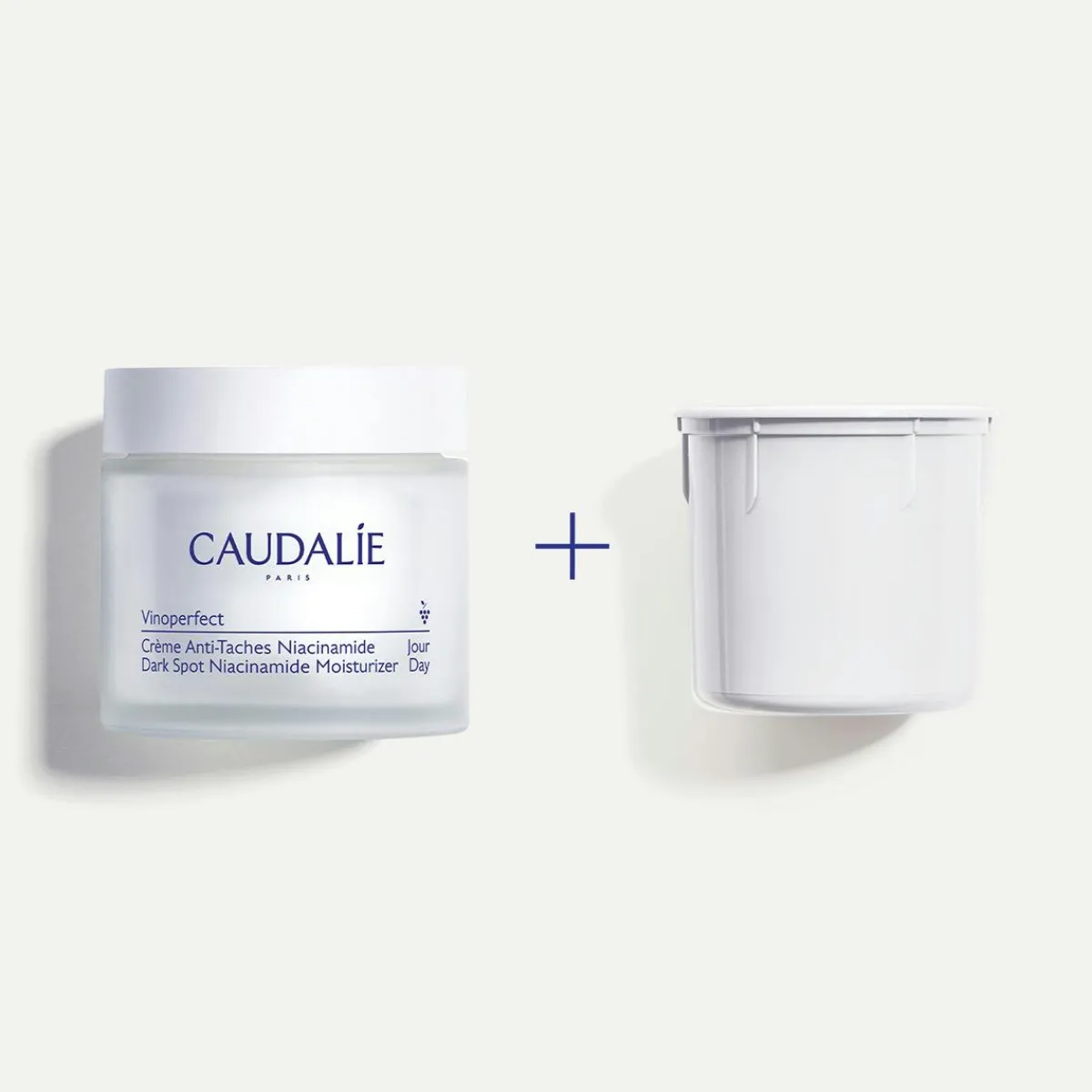 CAUDALIE Éclat, Anti-Taches|Crèmes & Fluides^Duo Crème Anti-Taches Niacinamide & sa recharge