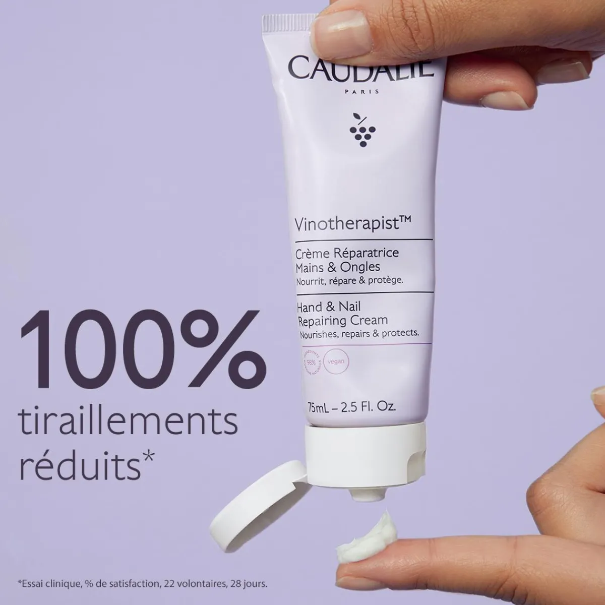 CAUDALIE Crèmes Mains^Duo Crème Réparatrice Mains et Ongles