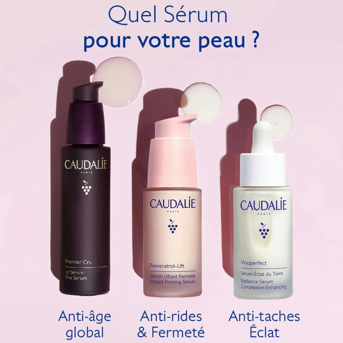 CAUDALIE Anti-Rides, Fermeté|Sérums^Duo Sérum Liftant Fermeté & sa recharge