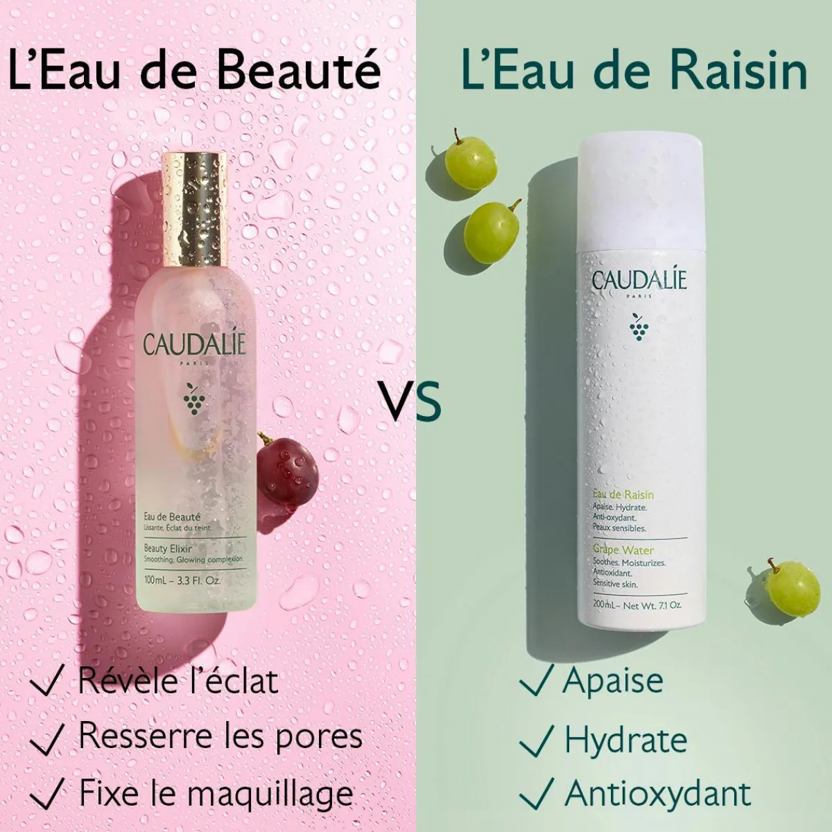 CAUDALIE Eaux & Lotions|Formats Voyage^Eau de Beauté 30ml