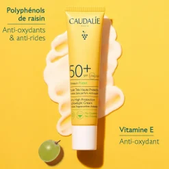 CAUDALIE Crèmes Solaires Visage & Corps|Solaires Visage^Fluide Très Haute Protection SPF50+