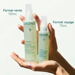 CAUDALIE Formats Voyage|Huiles Visage^Huile de Soin Démaquillante à l'Huile d'Amande Douce + Ricin - 75ml