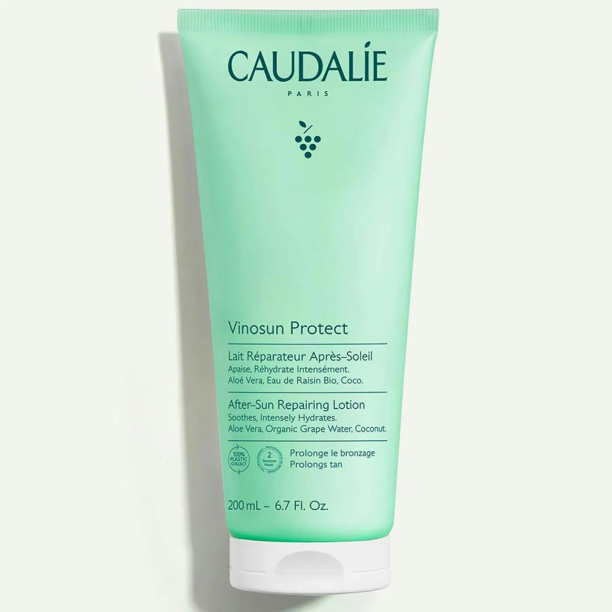 CAUDALIE Crèmes Solaires Visage & Corps|Solaires Corps^Lait Réparateur Après-Soleil à l'Aloe Vera - 200 mL