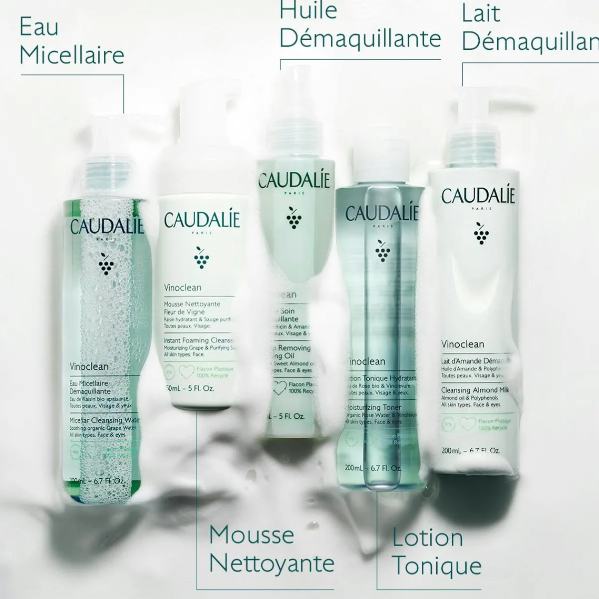 CAUDALIE Eaux & Lotions|Démaquillants & Nettoyants^Lotion Tonique Hydratante à l'Eau de Rose Bio - 400ml