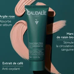 CAUDALIE Masques, Gommages & Peelings^Masque Instant Détox à l'Argile Rose
