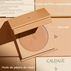 CAUDALIE Bonne Mine|Autobronzant^Poudre Bronzante Longue Tenue