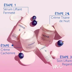 CAUDALIE Anti-Cernes, Poches|Anti-Rides, Fermeté^Soin Liftant Regard au Resvératrol, alternative au Rétinol