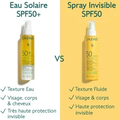 CAUDALIE Crèmes Solaires Visage & Corps|Solaires Corps^Spray Invisible Haute Protection SPF50